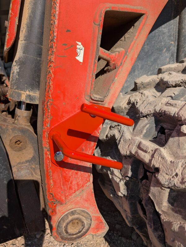 Hydraulic Hose Minder for Kubota SVL and SSV Skid Steers